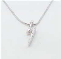 Pendentif Recarlo Femme in Or Diamante 0.1 Ct ZF419/B - ZF419/B